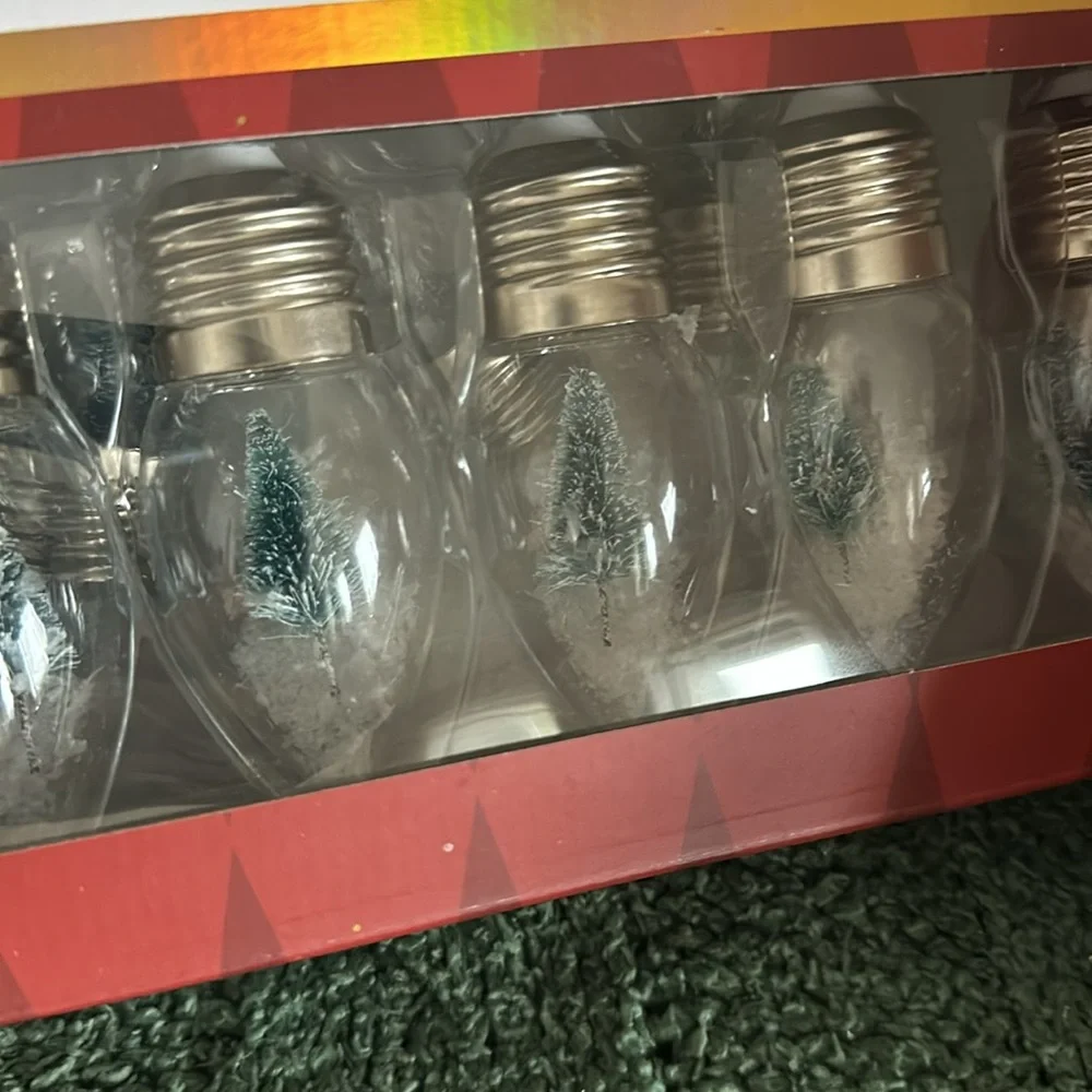 W&A Home Decor New York Christmas Tree Bulb String Lights Set of 2 NEW